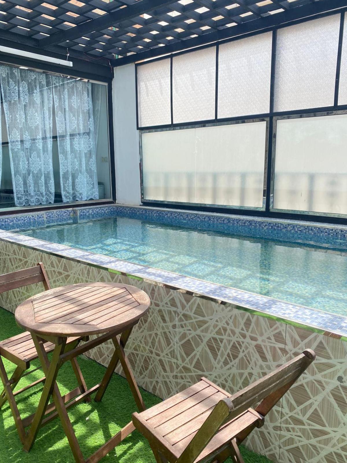 Al Hussam Hotel Apartments Rusayl Bagian luar foto